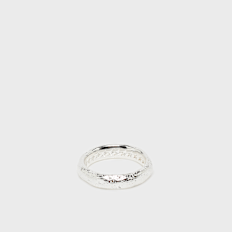TwoJeys Organic Ring Medium argent