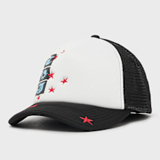 TwoJeys&nbsp; Souvenir Black Trucker Cap blanc