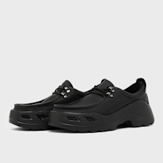 Crocs Gallery Leather Shoe zwart