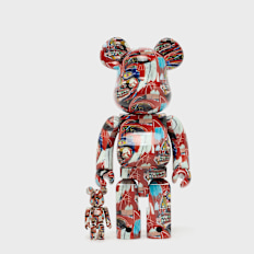 Medicom Jean-Michel Basquiat 13th. Ver. 400% & 100% multicolore