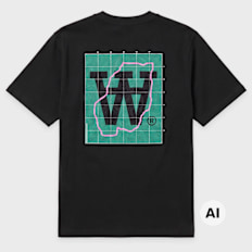 Wood Wood Liam Map Tee black Undefined Color