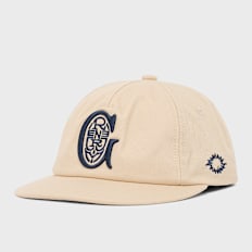 Green Room Creme White Logo Cap beige