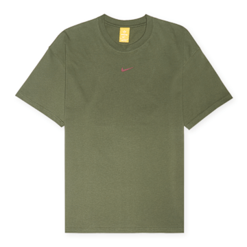 Nike M NRG Nocta CS Tee SS cargo khaki/team red grün 86345 1