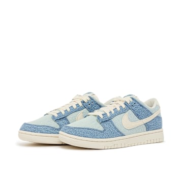 Nike Wmns Nike Dunk Low smokey blue/pale ivory-denim turq-ochre blauw 87690 1