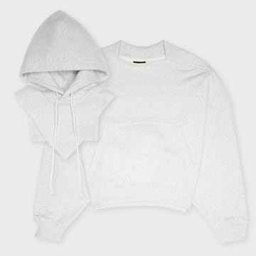 adidas Originals x Bad Bunny Heavy Weight Crew & Balaclava grijs 96738 1