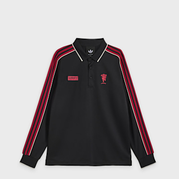 adidas Originals Manchester United FC Longsleeve Polo Beige 103917 1