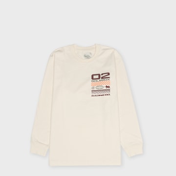solebox Racing Longsleeve Typo Beige 140570 1