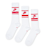 Nike Sportswear Everyday Essential Socks (3 Pack) blanc