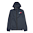 Comme des Garcons Play K-Way Jacket Full Zip blue