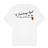 A Bathing Ape Hand Draw BAPE Tee white