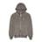 BoTT Pigment Dyed Zip Hoodie grau