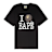 A Bathing Ape I Love Bape Tee M black