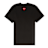 Comme des Garcons Play Small Red Heart Neck T-Shirt Black schwarz