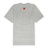 Comme des Garcons Play Small Red Heart Neck T-Shirt Grey grau