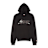 ICECREAM Woodgrain Running Dog Popover Hoodie black