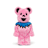 Medicom x Grateful Dead Bearbrick Dancing Bear Costume 400% light pink