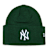 New Era Wide Cuff Beanie New York Yankees green