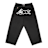 ICECREAM Running Dog Triple Scoop Denim Pants zwart