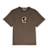 Brain Dead Heavyweight 3D Embroidery Logohead T-Shirt brown