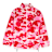 A Bathing Ape ABC Camo Metal One Point Boa Jacket M Pink