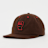 Brain Dead Flannel Classic Logohead 6 Panel Hat bruin
