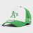 New Era League Essential Trucker Cap Oakland Athletics weiß