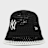 New Era Female Knitted Bucket schwarz