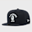 A Bathing Ape Glow In The Dark College New Era 59Fifty Cap blau