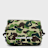 A Bathing Ape ABC Camo Mini Shoulder Bag grün