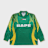 A Bathing Ape Ape Flame Monogram Jacquard Logo Football Jersey green