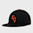 New Era x Fear of God Open Market MLB Logo Fitted Cap black