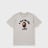 A Bathing Ape College Tee white grau