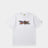 A Bathing Ape Bape Graffiti Logo Relaxed Fit Tee Weiss