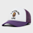 A Bathing Ape College Mesh Cap purple