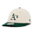 New Era Americana Herringbone 9Fifty Retro Crown Athletics groen