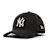 New Era Melton Wool 9Forty® New York Yankees Cap grau