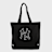 New Era MLB Light Canvas Tote Bag New York Yankees black