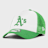 New Era League Essential Trucker Cap Oakland Athletics blanc