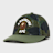 A Bathing Ape 1st Camo College Embrodery Patched Mesh Cap green