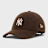 New Era Winter Borg 9Forty® New York Yankees brown