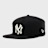 New Era MLB New York Yankees Coops Pin Pillbox Cap schwarz