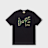 A Bathing Ape ABC Camo Bape Sta Tee zwart