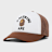 A Bathing Ape College Mesh Cap brown Undefined Color