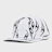 HELLSTAR Tribal Flame Hat white