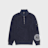 C. P. Company Sweatshirt Polo Collar Brushed blue